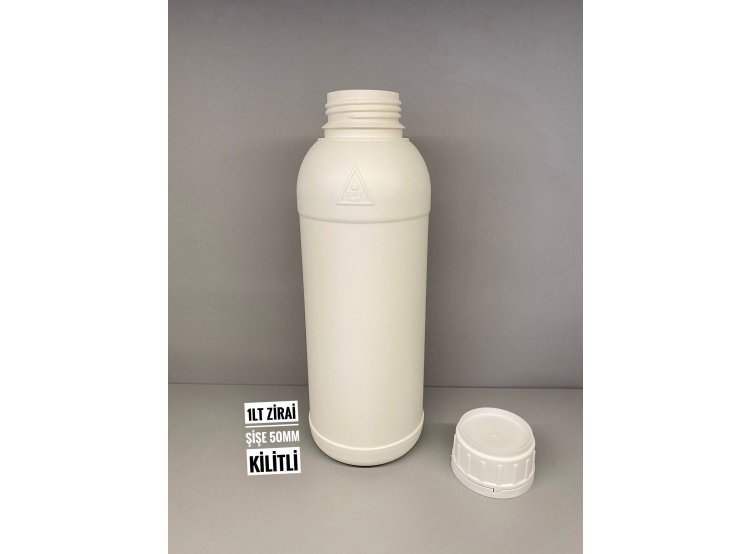 Ş1002 - 1 lt Yuv. 50Çp. Kilitli Şişe